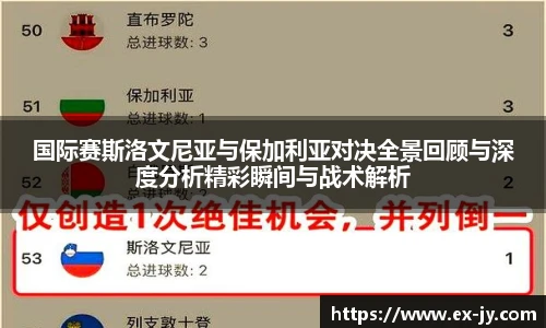 国际赛斯洛文尼亚与保加利亚对决全景回顾与深度分析精彩瞬间与战术解析